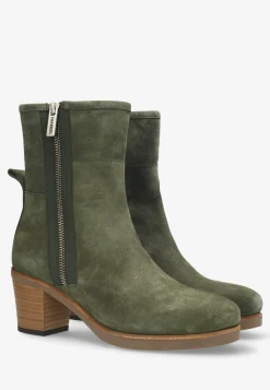 Ankle Boot Lieve Sidezip Ankle Boot Olive