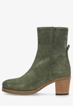 Ankle Boot Lieve Sidezip Ankle Boot Olive