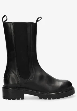 Chelsea-Boot Tirza Schwarz Fur Damen | Shabbies Amsterdam
