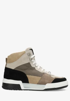 Hohe Sneaker Revin Taupe Fur Damen | Shabbies Amsterdam