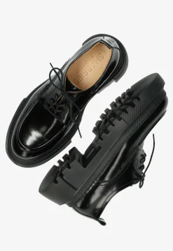 Lace-Up Shoe Dina Schwarz | Shabbies Amsterdam