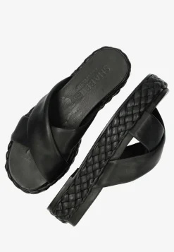 Pantolette Mucia Schwarz Fur Damen | Shabbies Amsterdam