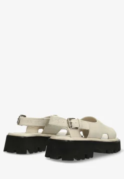 Sandale Dini Offwhite Fur Damen | Shabbies Amsterdam