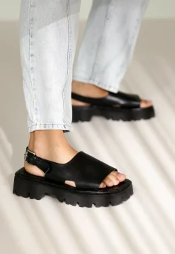 Sandale Dini Schwarz Fur Damen | Shabbies Amsterdam