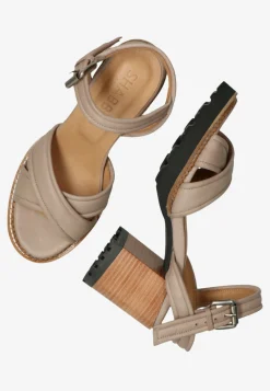 Sandalette Gepolstert Taupe