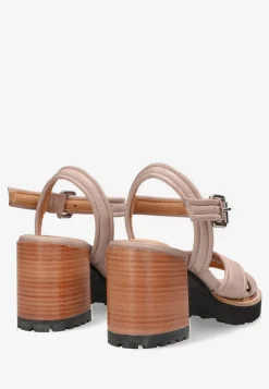 Sandalette Gepolstert Taupe