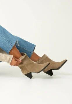 Shabbies By Wendy Stiefelette Binas Taupe | Shabbies Amsterdam