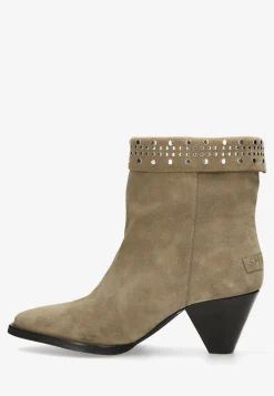 Shabbies By Wendy Stiefelette Binas Taupe | Shabbies Amsterdam