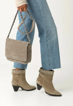 Shabbies By Wendy Stiefelette Binas Taupe | Shabbies Amsterdam