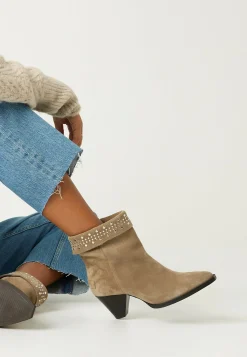 Shabbies By Wendy Stiefelette Binas Taupe | Shabbies Amsterdam