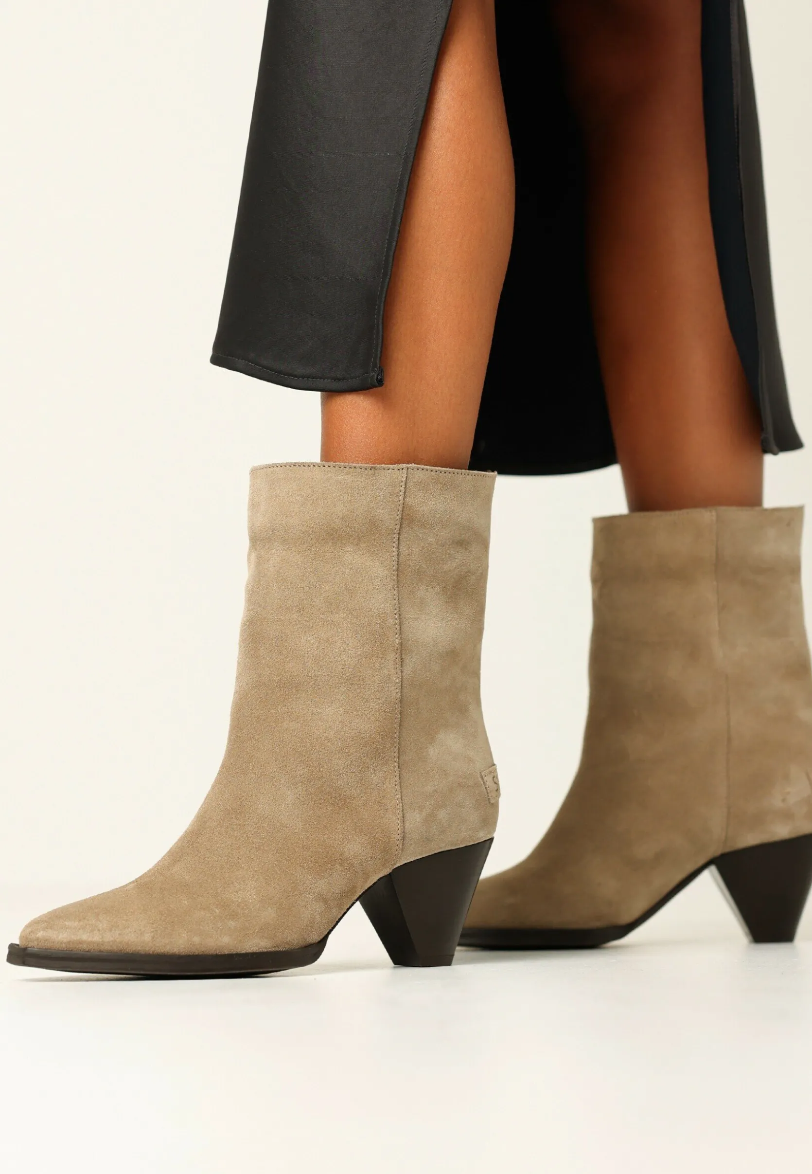 Shabbies By Wendy Stiefelette Binas Taupe | Shabbies Amsterdam
