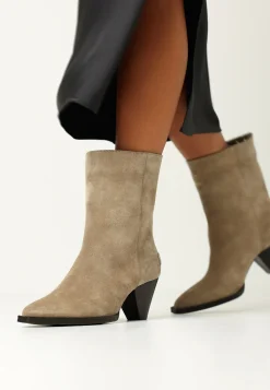 Shabbies By Wendy Stiefelette Binas Taupe | Shabbies Amsterdam