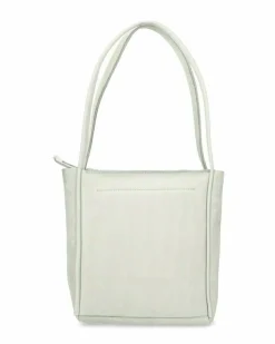 Shopper Geschliffenes Leder Grau