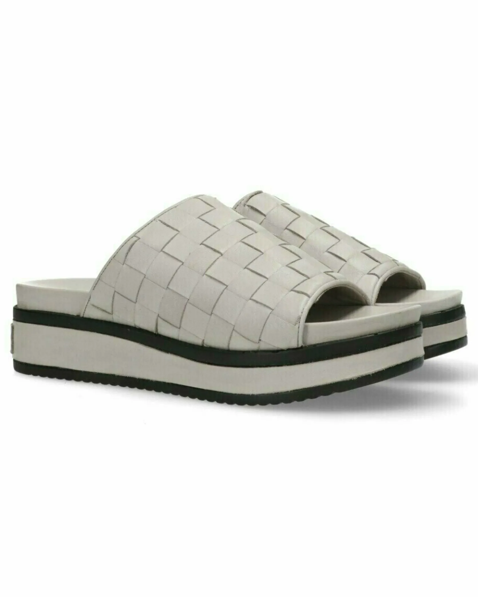 Slipper Geflochten Nude