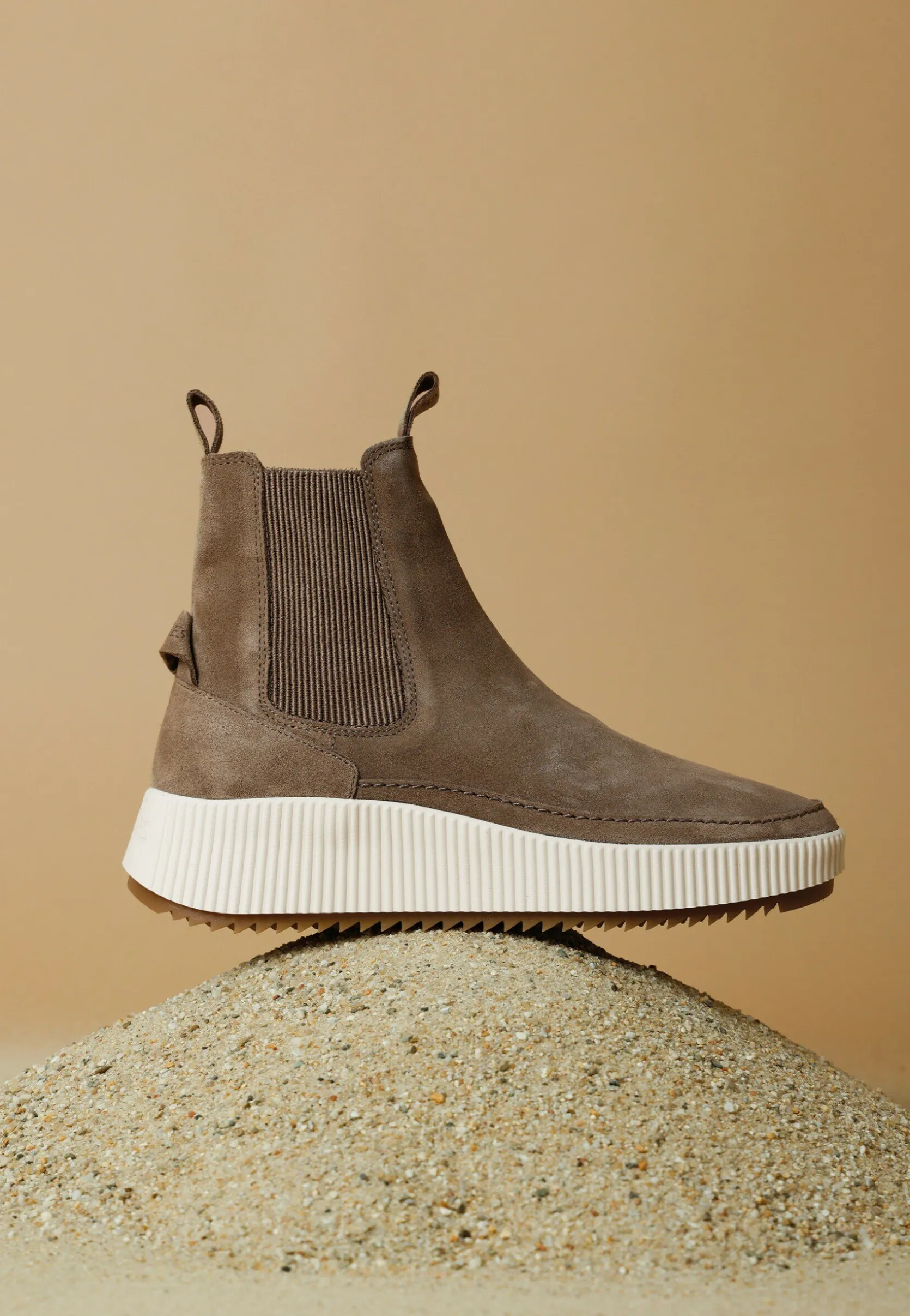 Sneaker Chavi Taupe Fur Damen | Shabbies Amsterdam