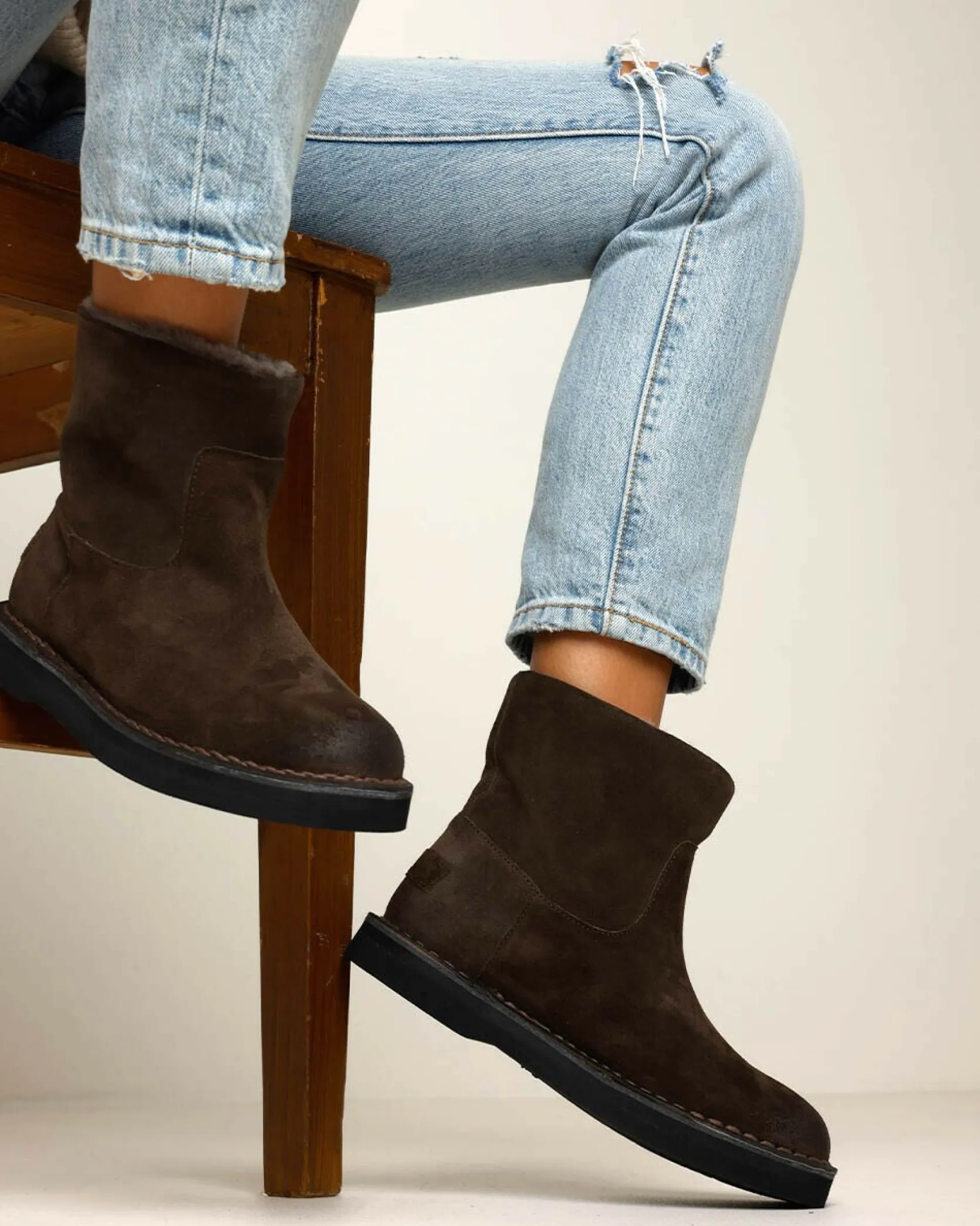 Stiefel Palissa Dunkelbraun