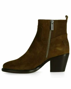 Stiefelette Julie Braun Fur Damen | Shabbies Amsterdam