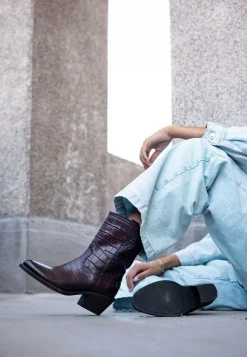 Stiefelette Juul Dunkelbraun | Shabbies Amsterdam