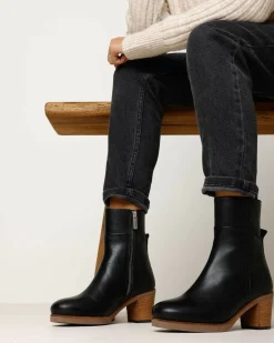 Stiefelette Lieve Schwarz