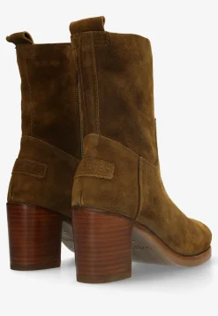 Stiefelette Lieve Teal Warmes Braun | Shabbies Amsterdam