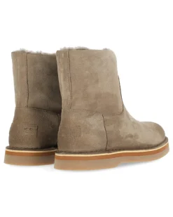 Stiefelette Palissa Taupe Fur Damen | Shabbies Amsterdam