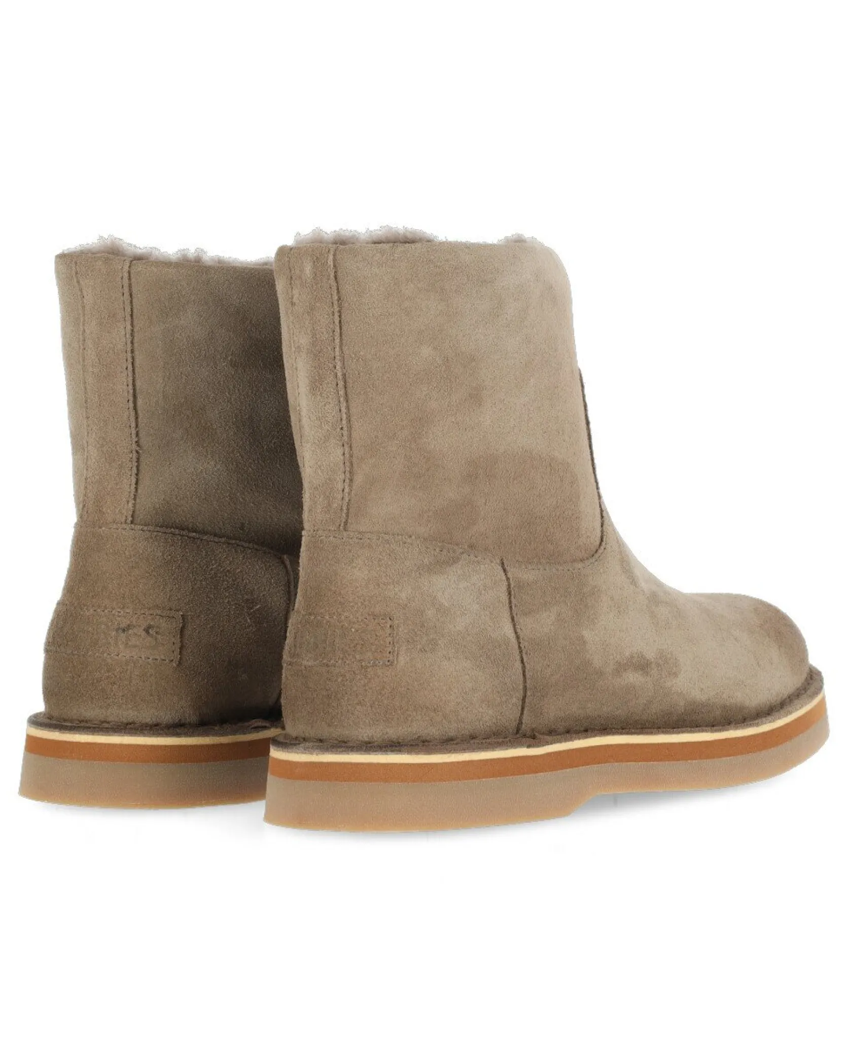 Stiefelette Palissa Taupe Fur Damen | Shabbies Amsterdam