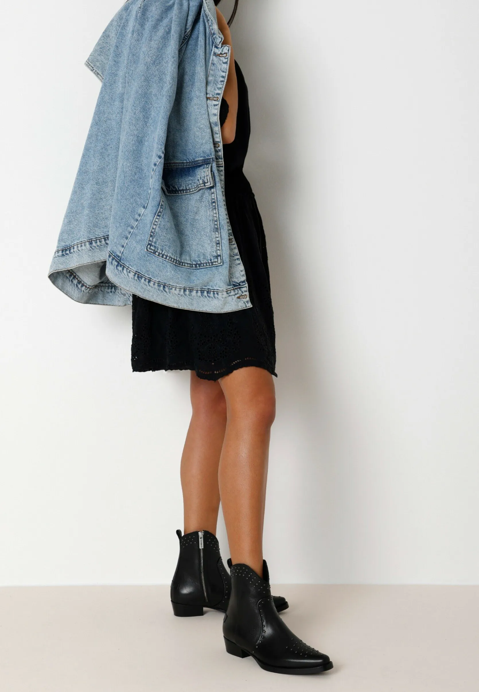 Stiefelette Wen Schwarz Fur Damen | Shabbies Amsterdam