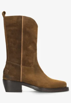 Western Boot Layla Braun Fur Damen | Shabbies Amsterdam