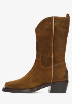 Western Boot Layla Braun Fur Damen | Shabbies Amsterdam